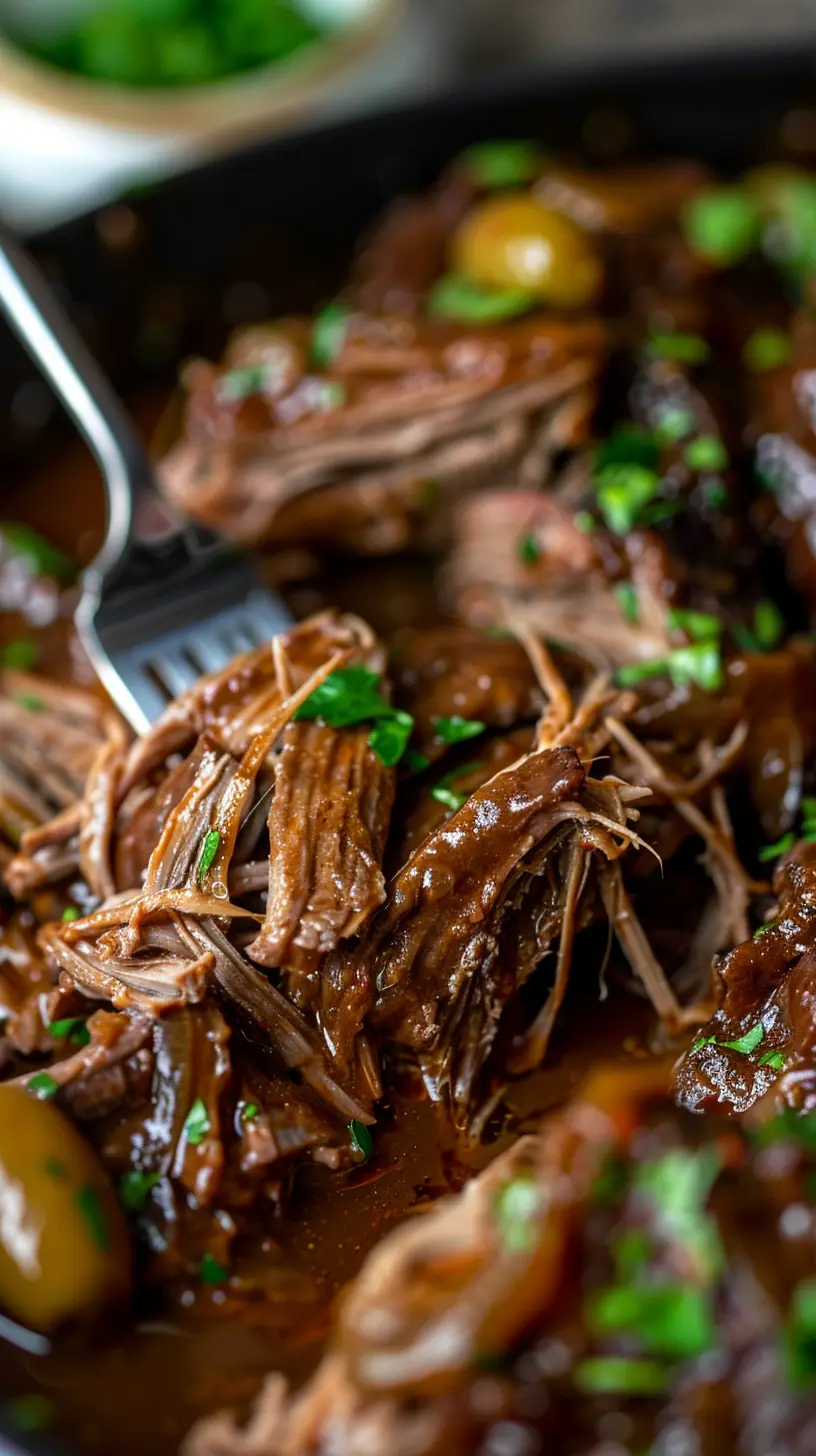The Best Instant Pot Mississippi Pot Roast Recipe 8 Shredded Instant Pot Mississippi Pot Roast ready to eat