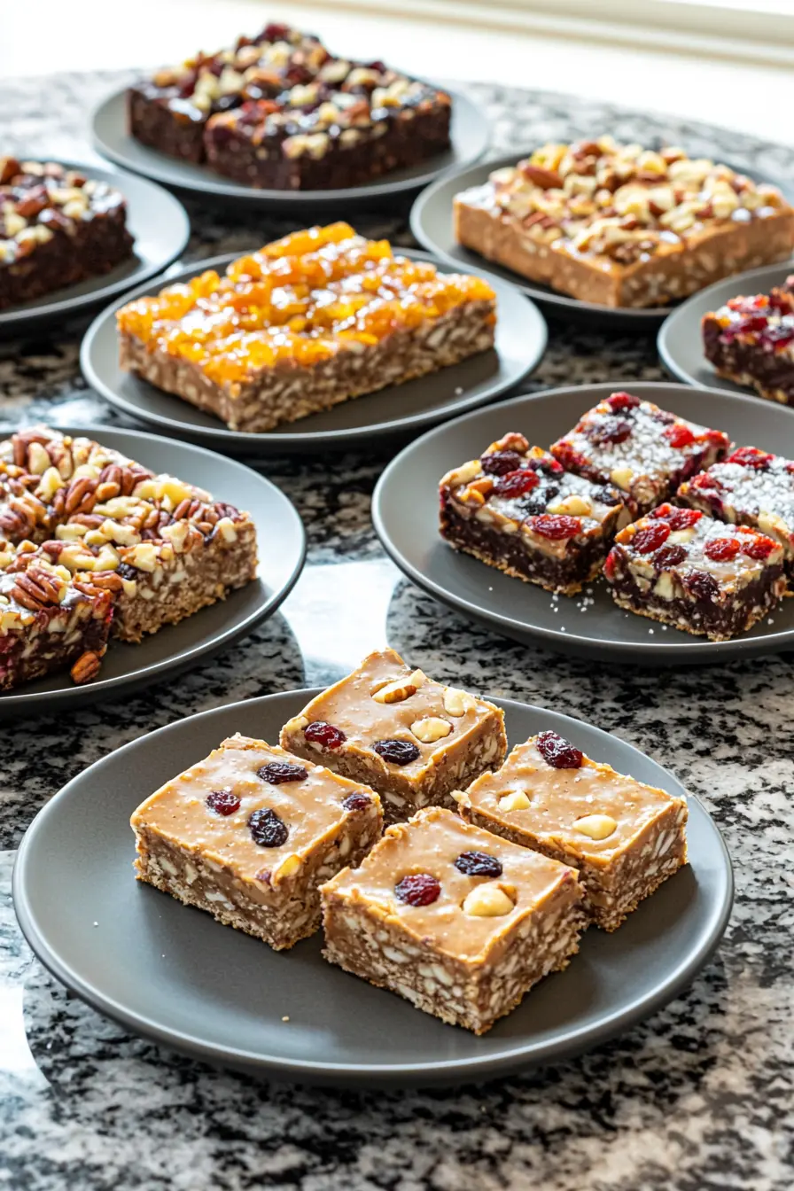 Easy Cake Mix Bars: Your New Favorite Dessert Recipe! 8 Easy Cake Mix Bars variations on granite countertop