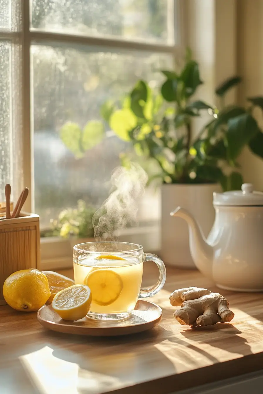 4-Ingredient Natural Mounjaro Recipe: A Simple Way to Support Your Health 8 4-Ingredient Natural Mounjaro Recipe Drink with lemon, ginger, honey, and warm water