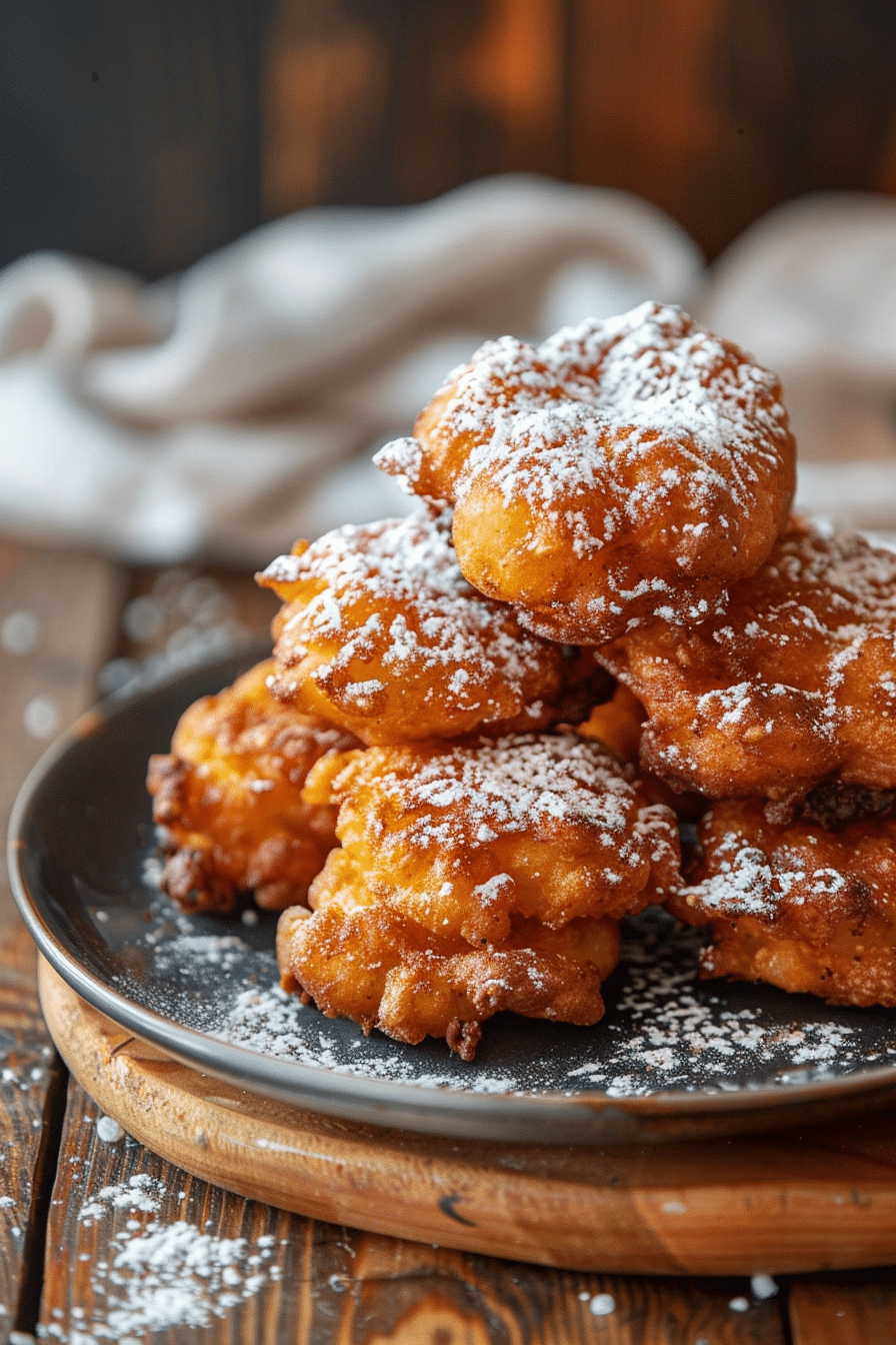 Cinnamon Apple Fritters You've Got to Attempt taken with iphone 15 pro max --iw 2 --ar 2:3 --v 6.0 --raw